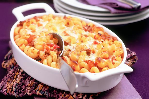 Image result for cheesy pasta bake